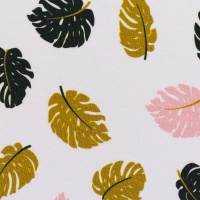 Jersey | THEO Blätter | Rosa Gold Schwarz